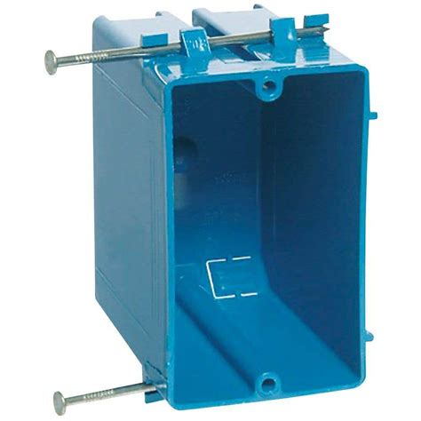 junction box with bracket|new work outlet box.